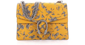 Gucci Dionysus Shoulder Bag GG Supreme Arabesque Medium Yellow/Beige