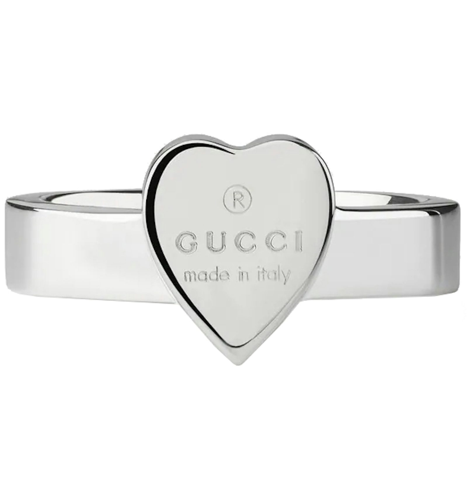 Gucci ring heart silver Outlet