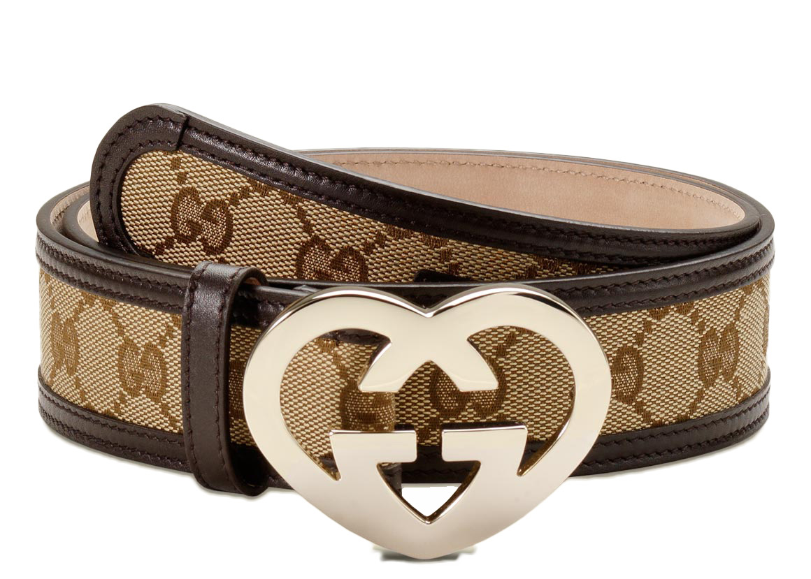 gucci heart buckle belt