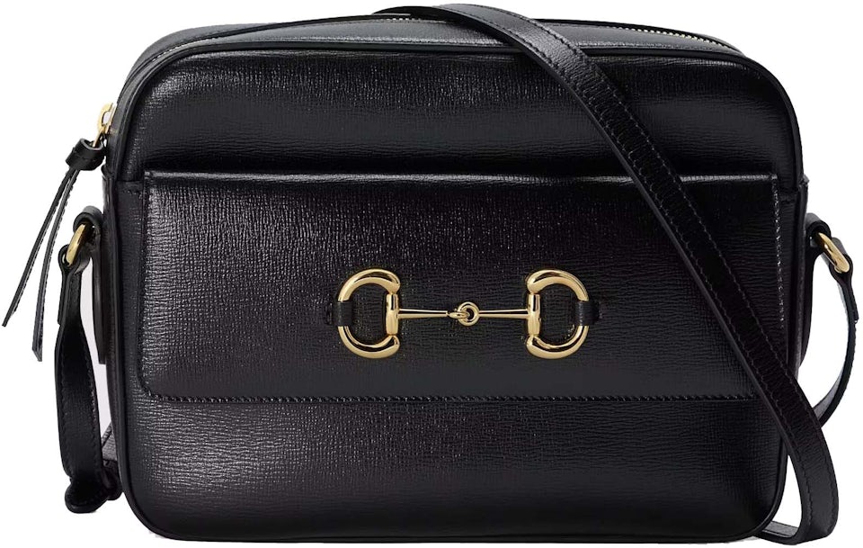 Gucci Horsebit 1955 shoulder bag in black leather