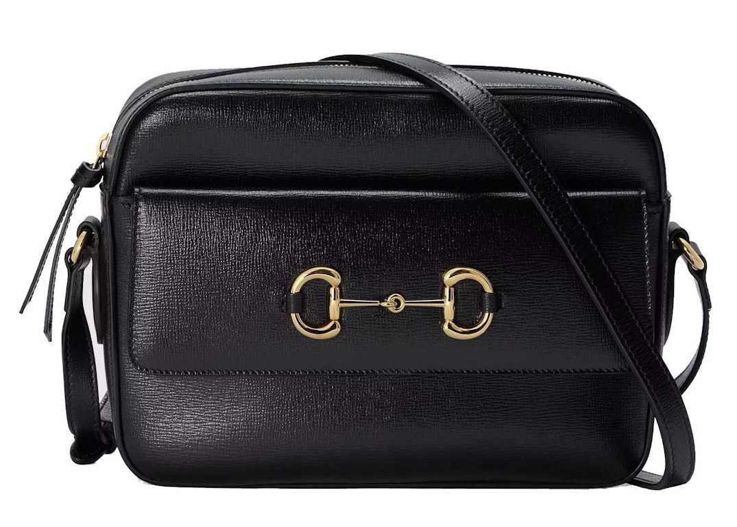 Pre-owned Gucci Horsebit 1955 Small Shoulder Bag Black