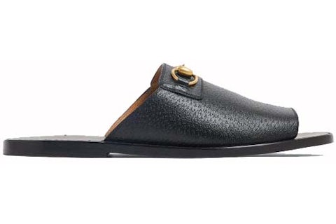 Gucci Chappal in Pakistan: 2026 Guide and Price Gucci Horsebit Leather Flat Slides Black Men's - 723624 18A00 1000 ...
