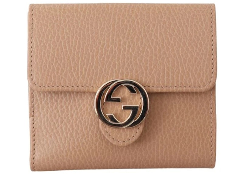 Gucci Interlocked GG Wallet Small Brown