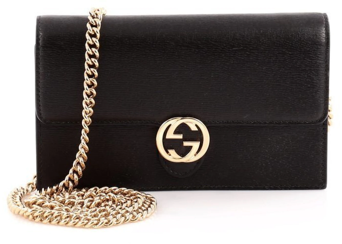 Gucci wallet chain black Clearance