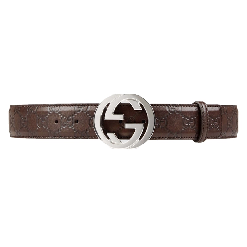 Brown cheap belt gucci