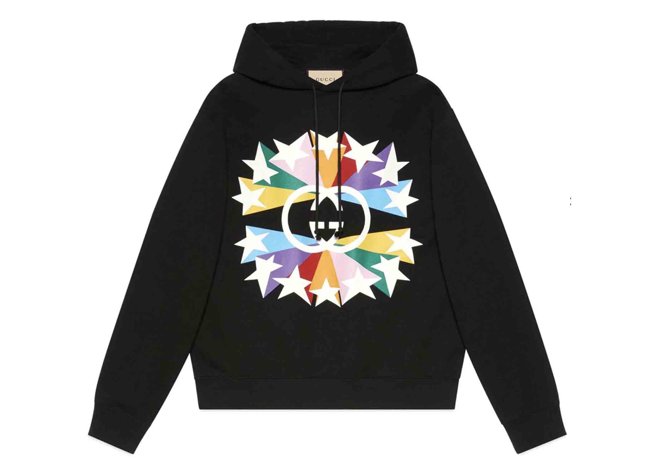 Gucci multi store coloured hoodie