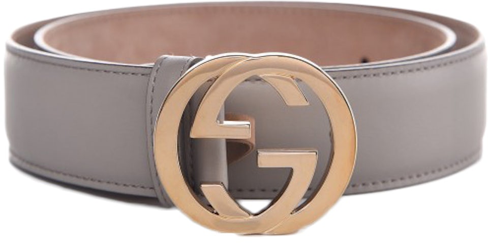 Gucci Belt GG Supreme Leather 1.5 Width Beige/Ebony