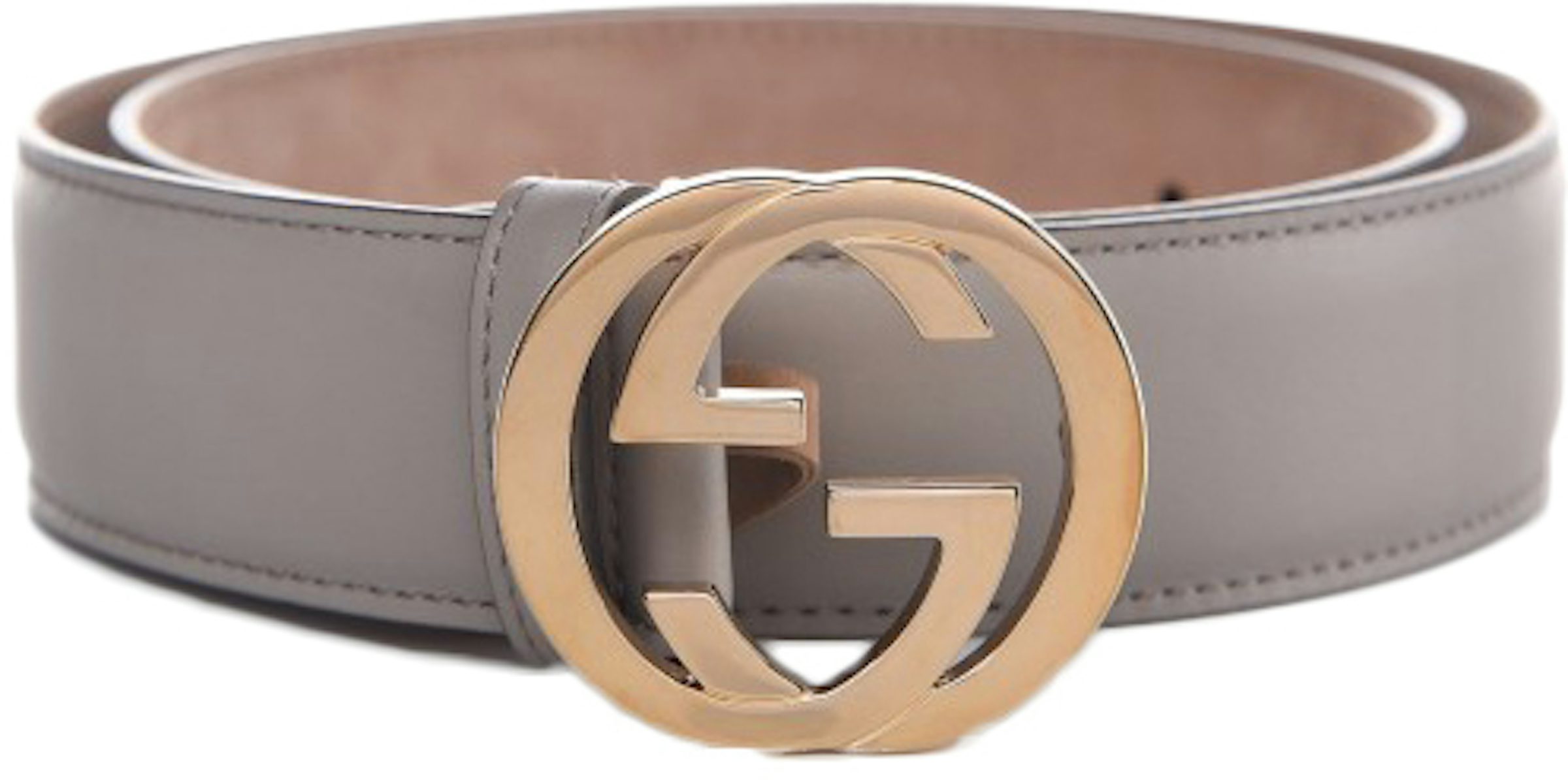 Gucci Belt GG Imprime Interlocking G Black Buckle 1.5 W Black in