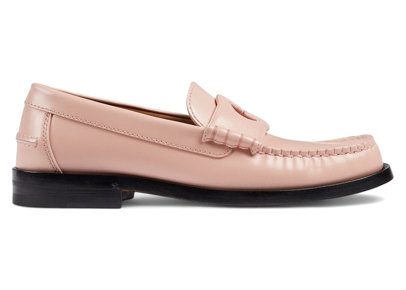 Gucci Interlocking G Loafers Pink (Women's) - 738676 17X00