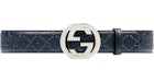 Gucci Belt Signature Leather 1.5W Blue