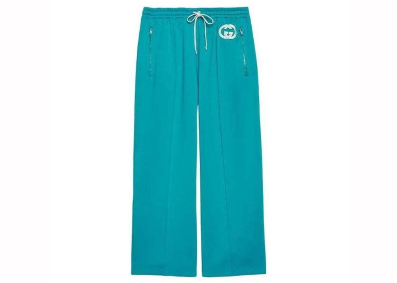 Gucci Interlocking G Pants Light Blue