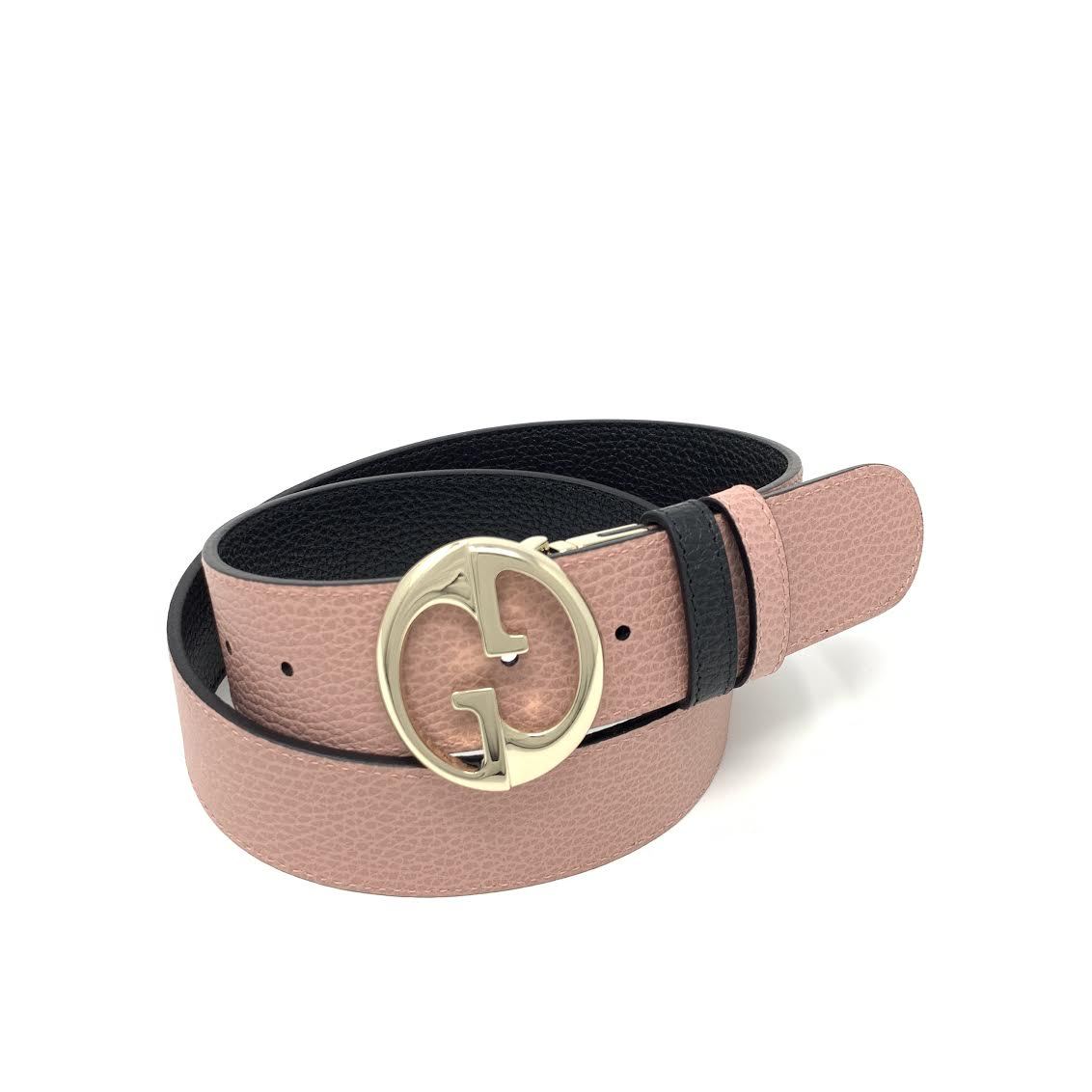 gucci pink belt