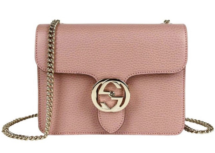 rose gold gucci purse