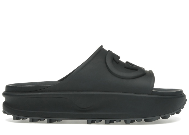 Gucci Interlocking G Slide Schwarz