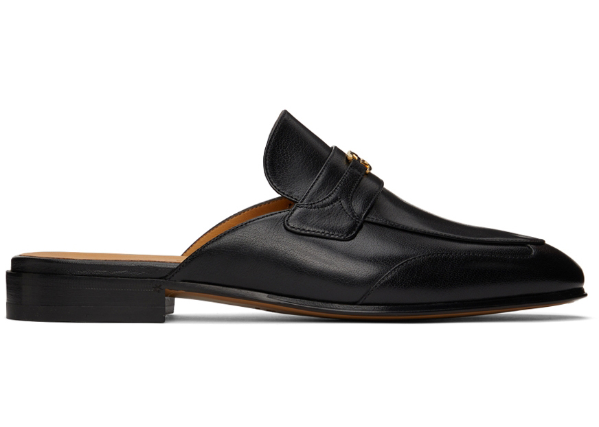 Gucci Interlocking G leather loafers - Black