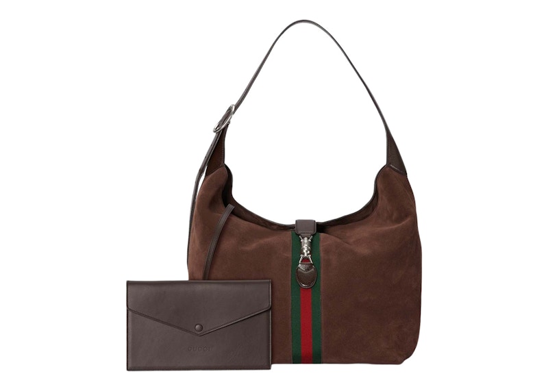 Gucci tan clearance suede bag