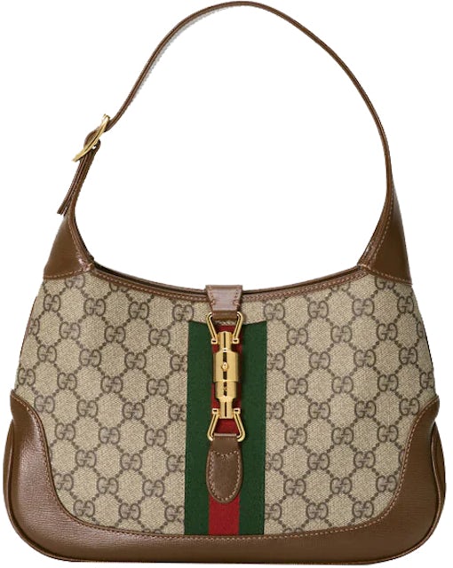 Jackie 1961 Small Leather Shoulder Bag in Black - Gucci