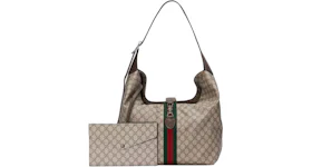 Gucci Jackie 1961 Small Shoulder Bag Beige/Ebony