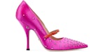 Gucci Jodie Zapatos de Salón de Satén Adornados Fucsia (de mujer)