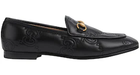 Gucci Jordaan Loafer Black GG Leather