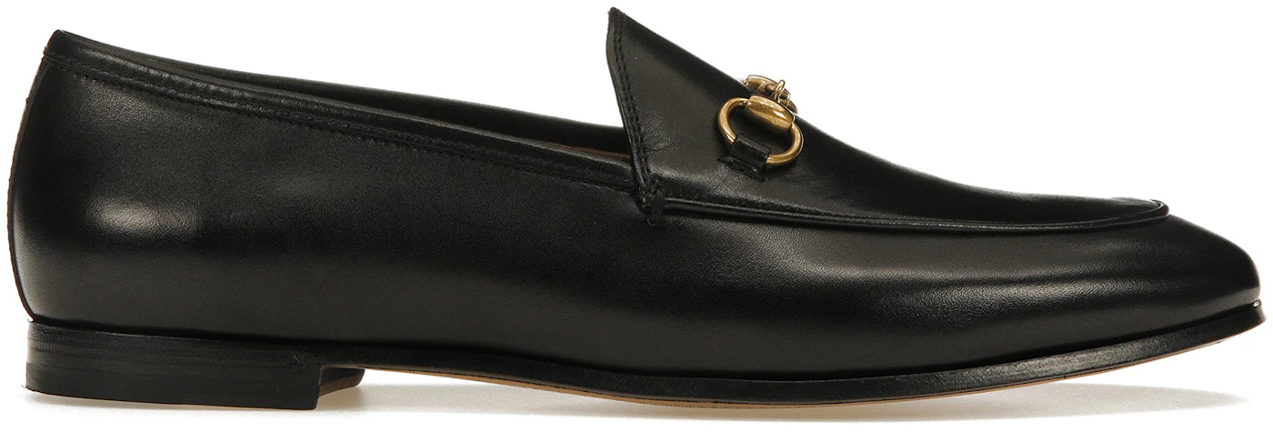 Gucci Jordaan Loafer Black Leather - 404069 BLM00 1000 - US