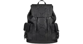 Gucci Jumbo GG Backpack Black