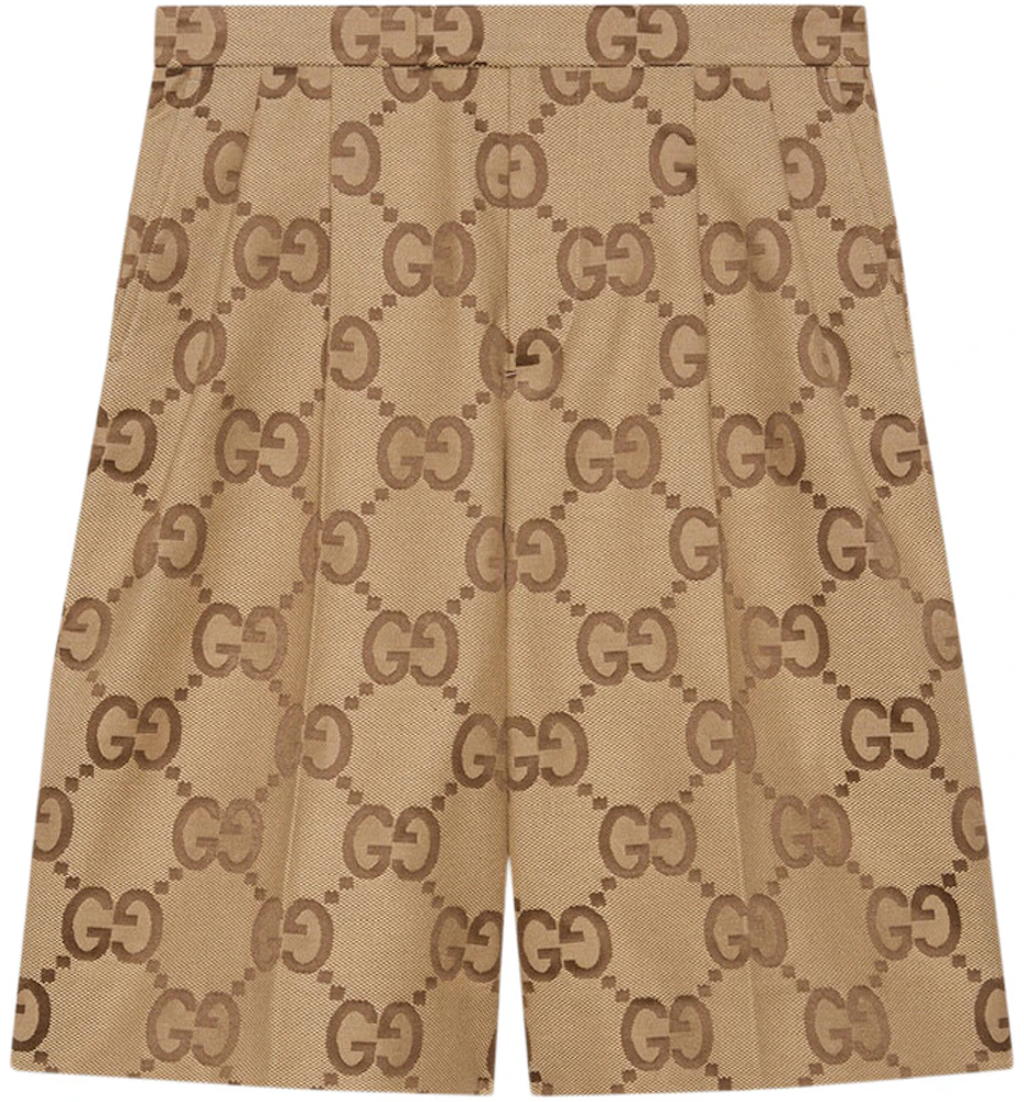 Gucci GG Monogram Jumbo Padded Jacket in Brown for Men