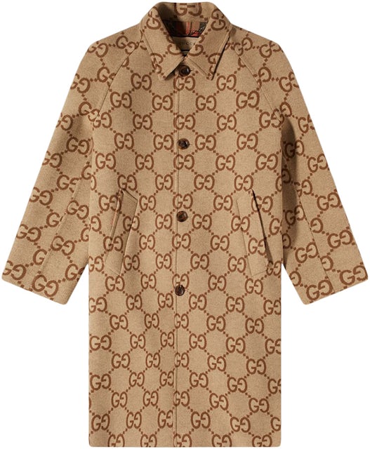 Gucci All Over Logo Trench Coat