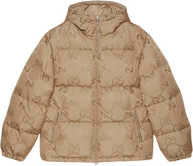 Louis Vuitton Monogram Leather Hooded Down Jacket