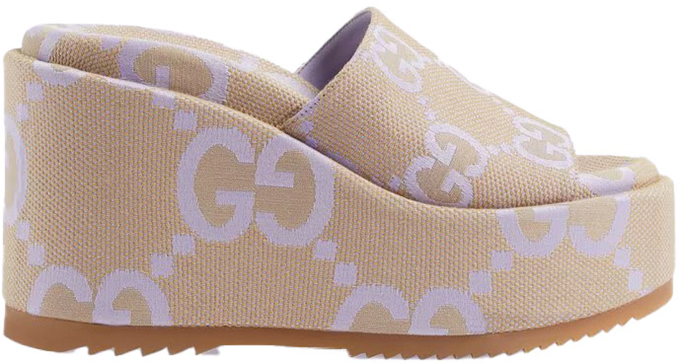 Buy Gucci Wmns GG Slide Sandal 'Monogram - Beige Brick Red