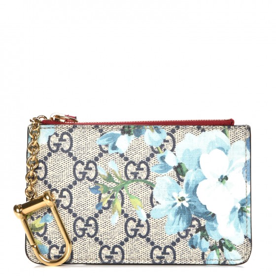 gucci blooms key pouch