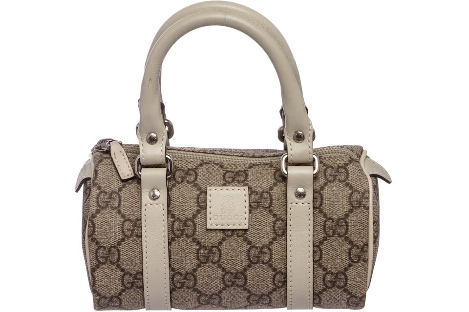 Gucci GG Supreme Blooms Mini Boston Bag