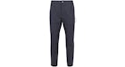 Gucci Label Cotton Poplin Trousers Indigo