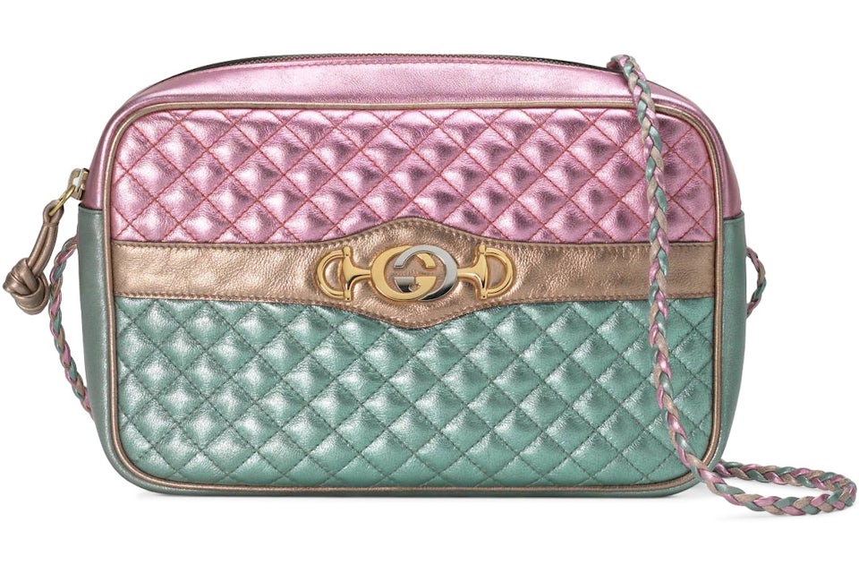 Gucci pink and green bag Clearance