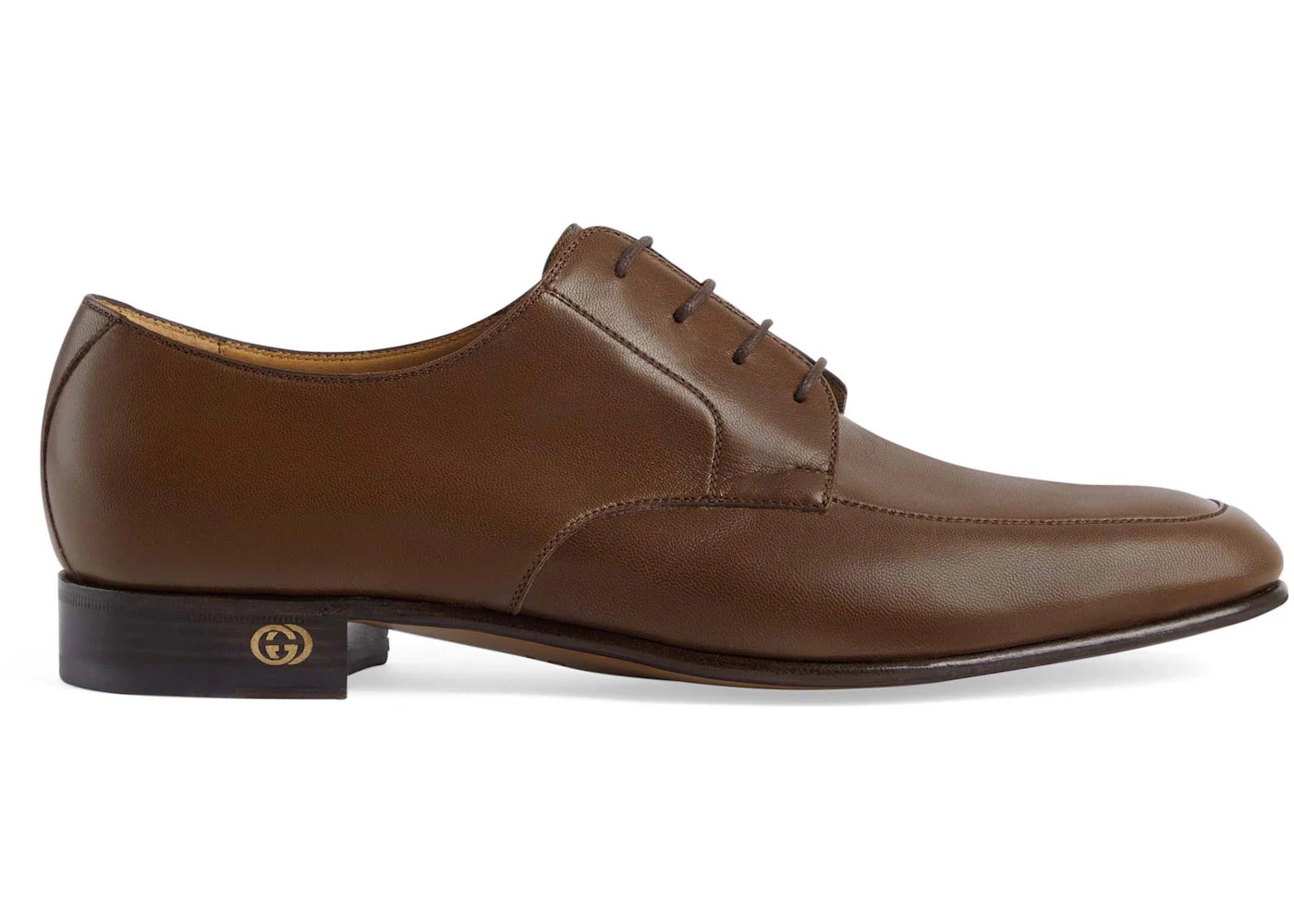Gucci Leather Lace-up Shoes Brown Men's - 723610 U7J00 2361 - US Gucci Leather Lace-up Shoes Brown Men's - 723610 U7J00 2361 - US
