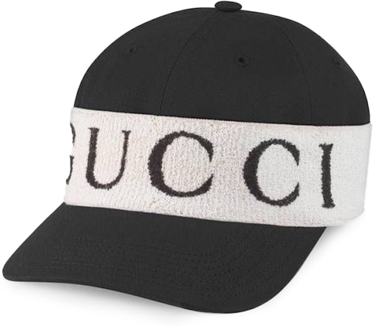 Gucci Gg Logo-jacquard Denim Baseball Cap In Blue