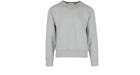 Gucci Logo Crewneck Sweatshirt Medium Grey/Milk Red