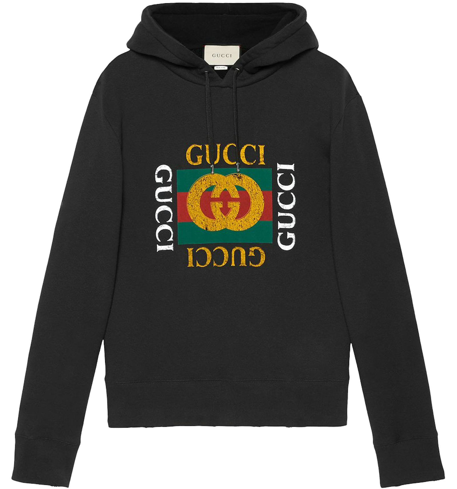 Black hoodie gucci Clearance