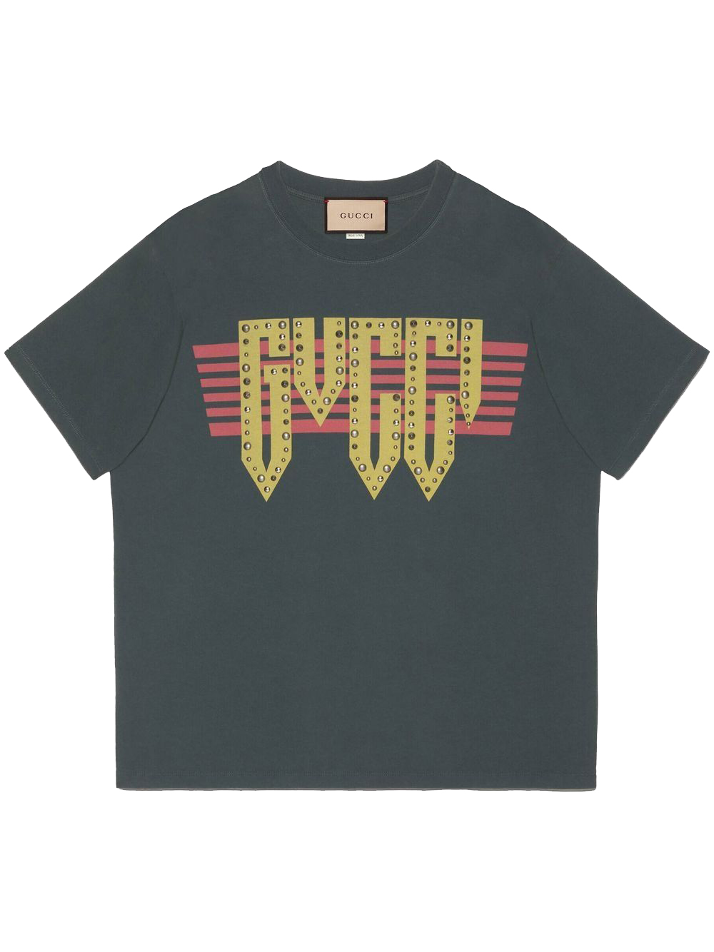 Gucci Logo-Print T-shirt Dark Green Men's - US