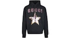 Gucci Logo-Sequinned Hoodie Black