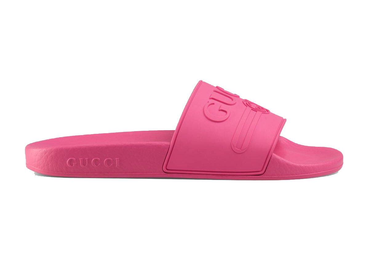 baby pink gucci slides