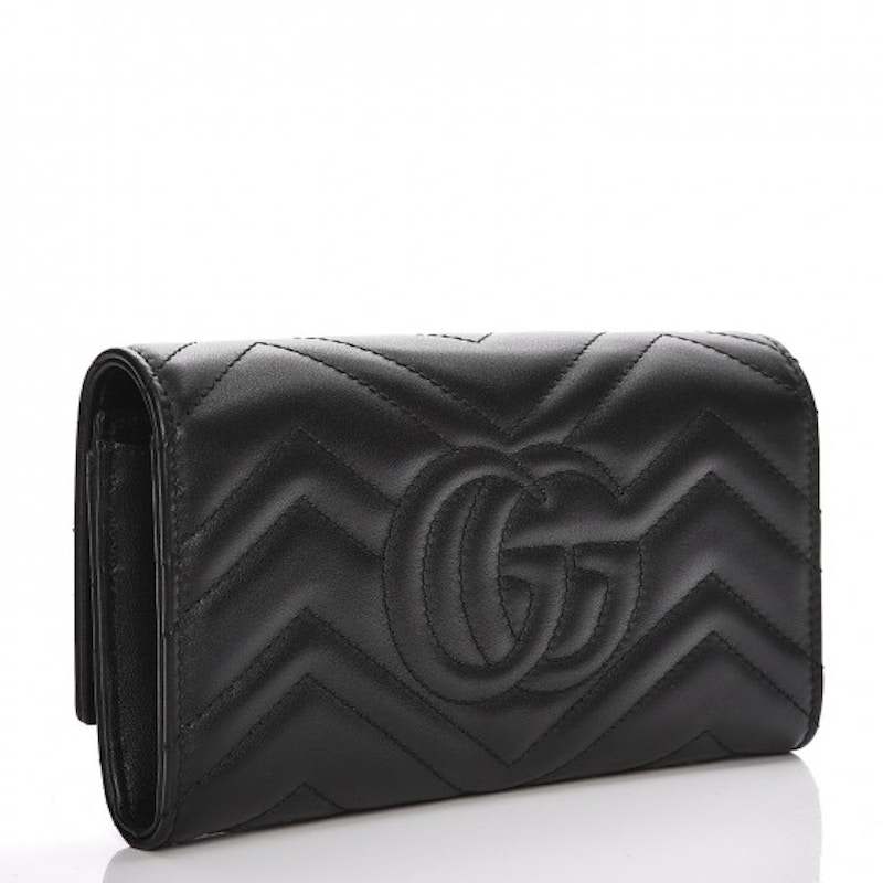 Gucci gg marmont continental wallet new arrivals