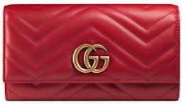 Gucci Sylvie Continental Wallet Leather at 1stDibs