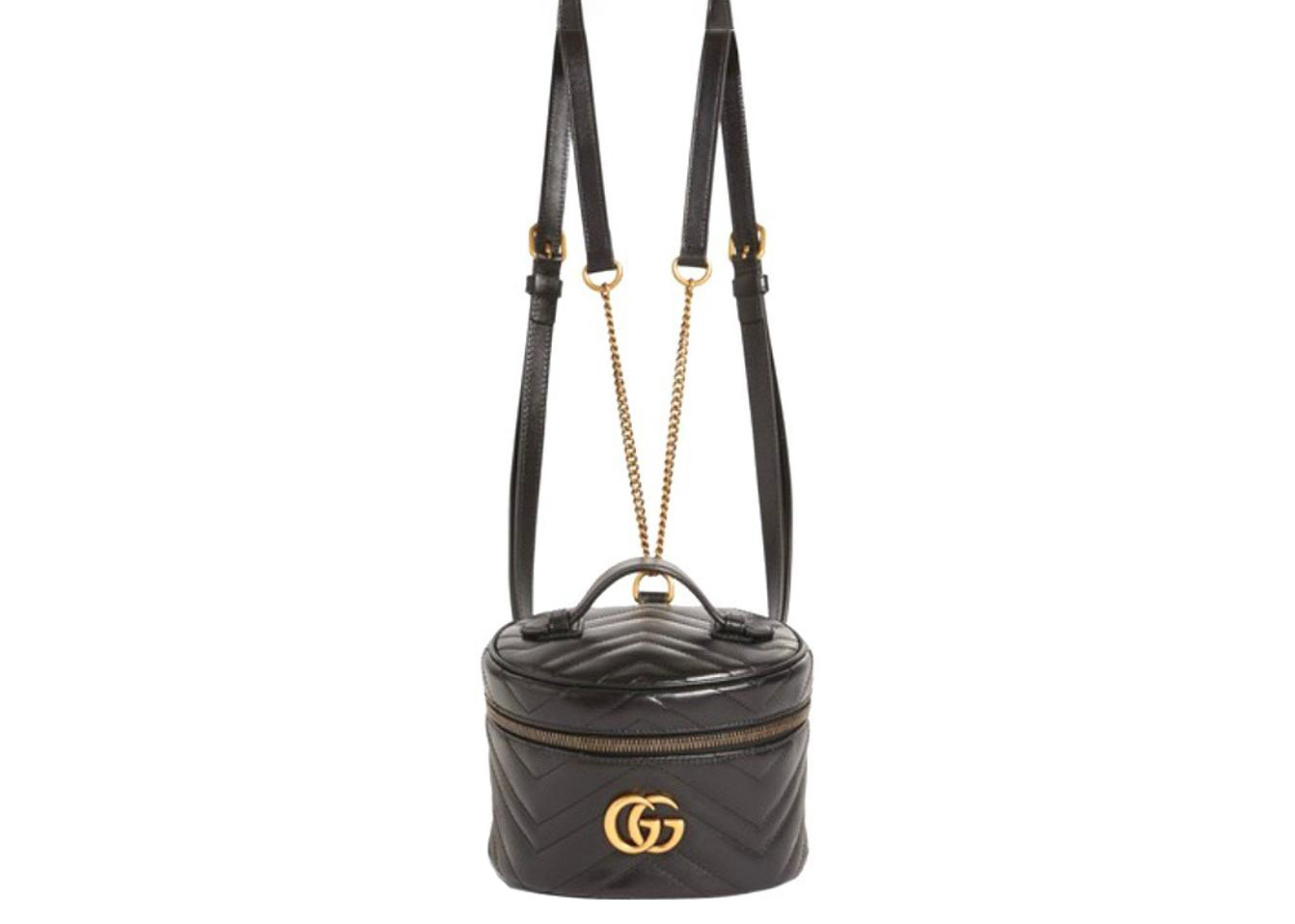Gucci Marmont GG Backpack Black