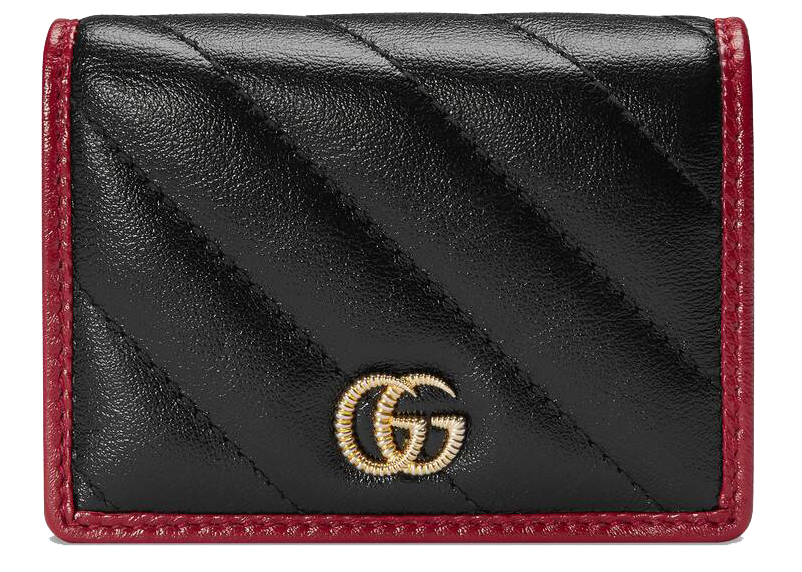 gucci marmont leather card case