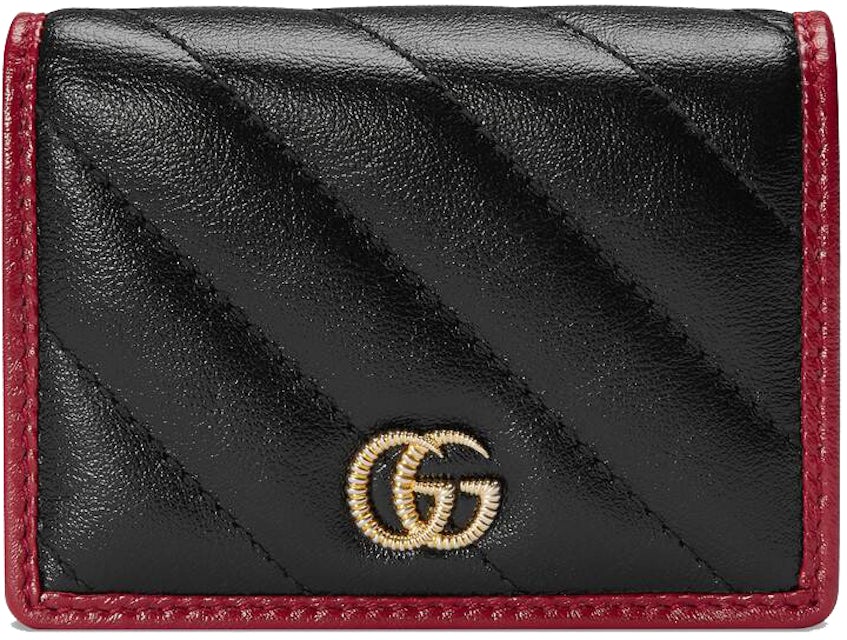 Gucci Leather Card Case Wallet