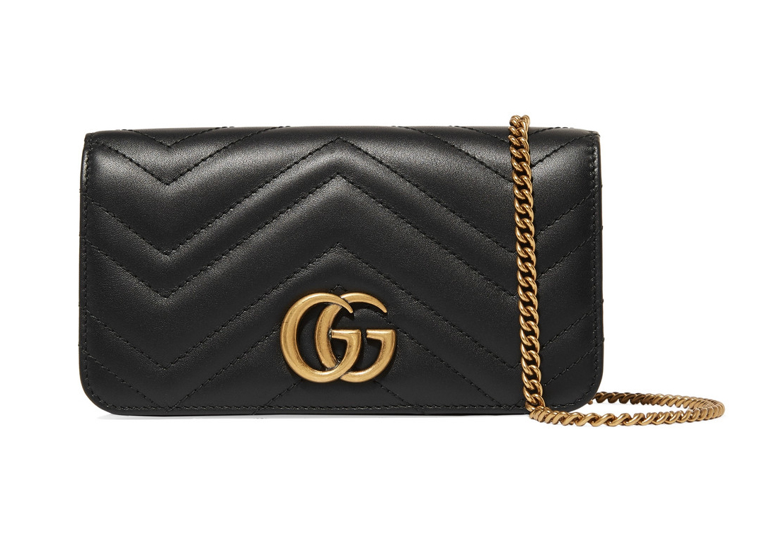 gucci marmont mini quilted leather shoulder bag