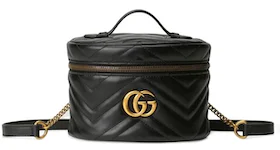 Gucci Marmont GG Travel Backpack Black