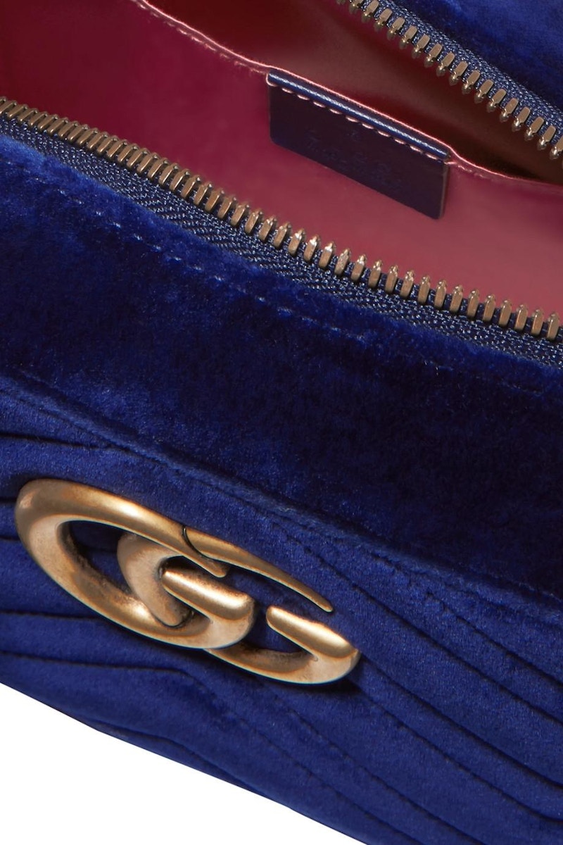 Gucci marmont sales cobalt blue