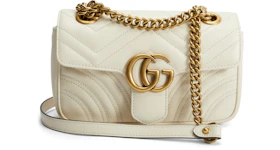Gucci GG Marmont Matelasse Mini White